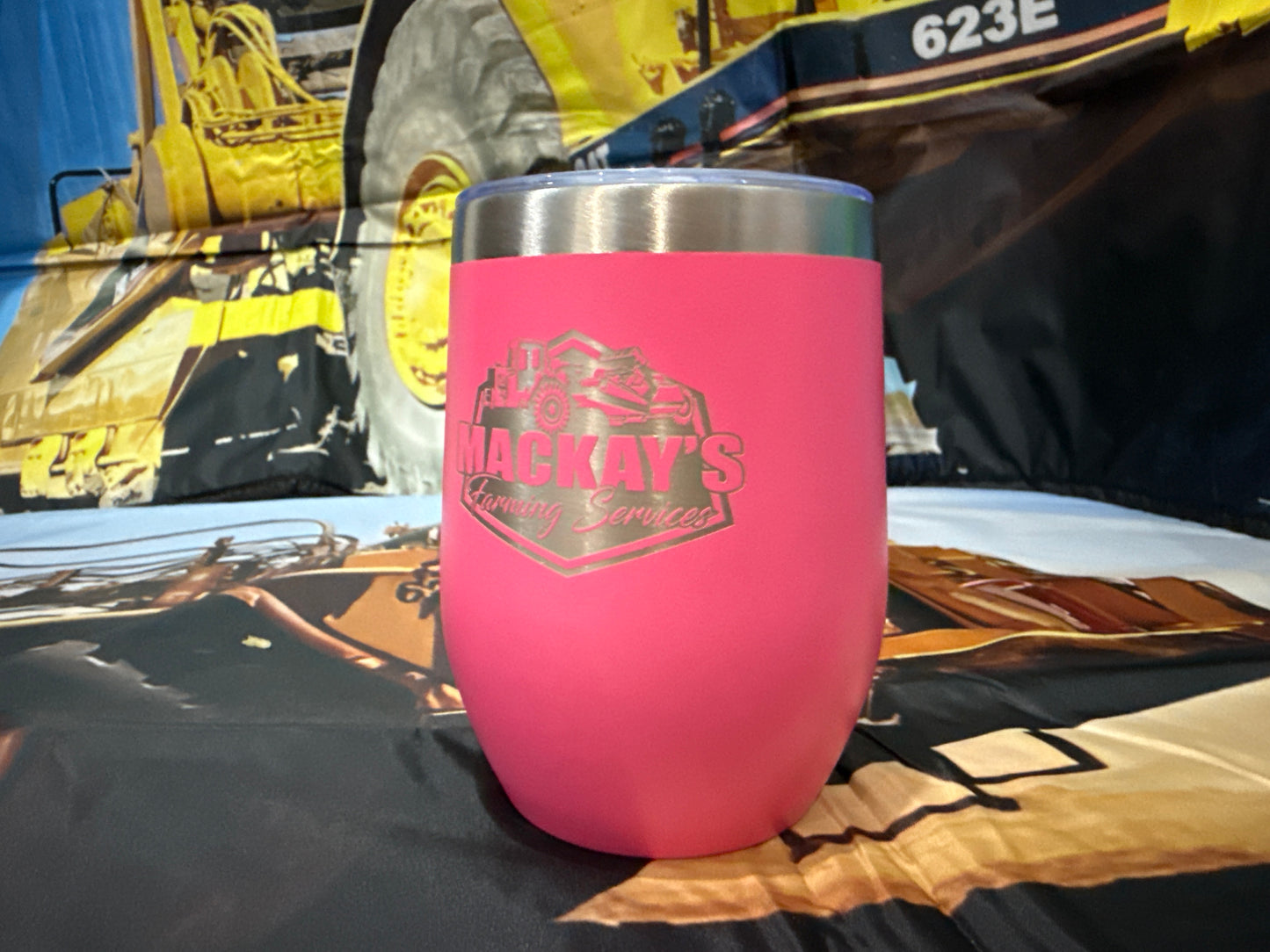 Stainless steel tumbler no handle