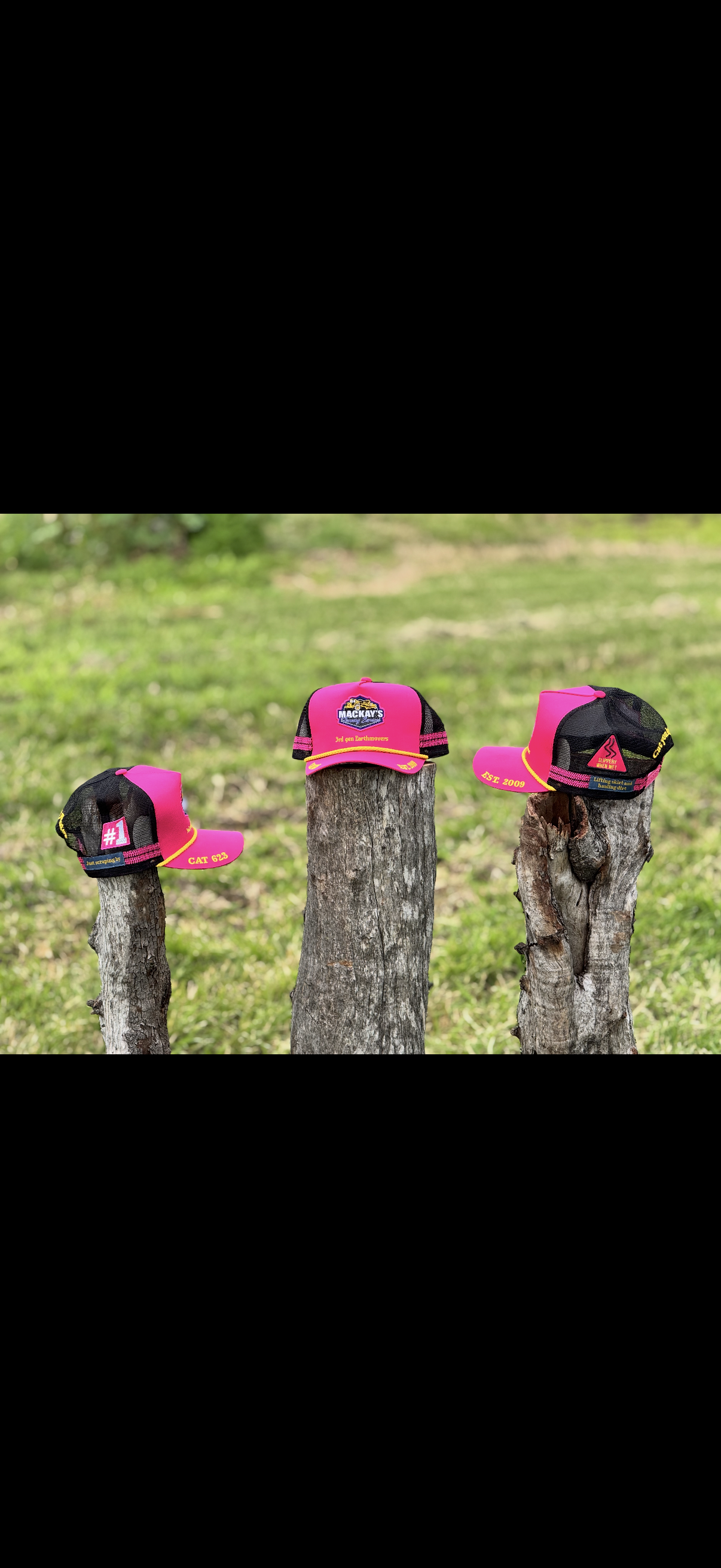 Truckers Caps - Pink